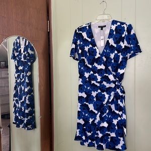 Floral Wrap Dress
